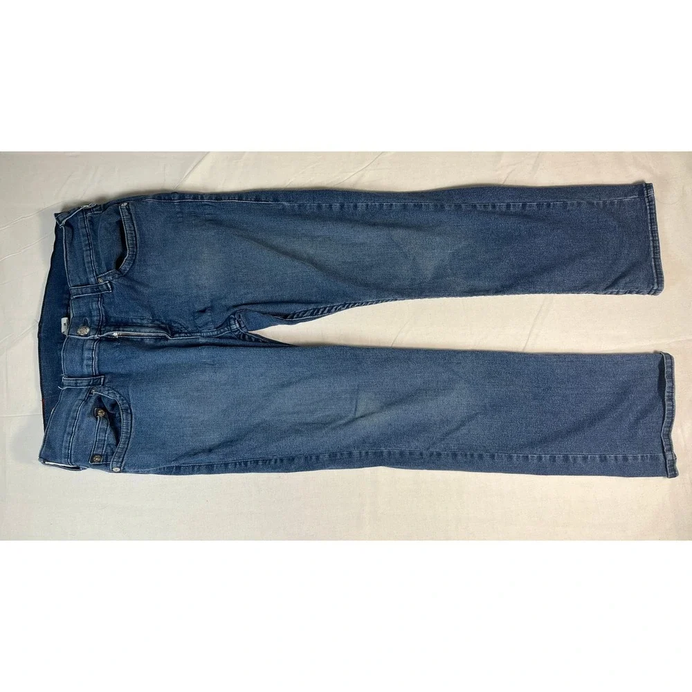 True Religion Ricky Relaxed Straight Mens 34 Blue Excellent Denim Jeans
